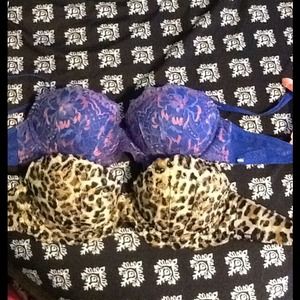 Two Victoria secret bras!