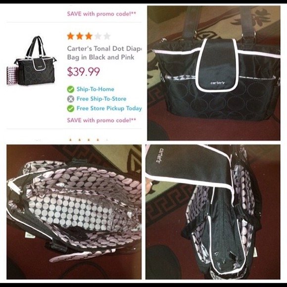 Carters Diaper Bag