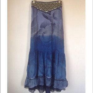 Sold on Ebay Free People floor length maxi skirt