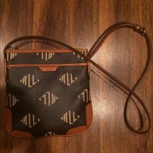 Authentic ralph lauren crossbody bag