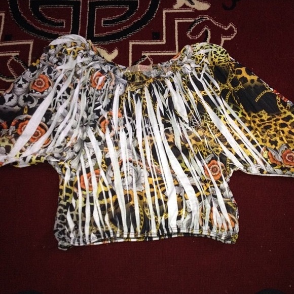 Beautiful crop top blouse