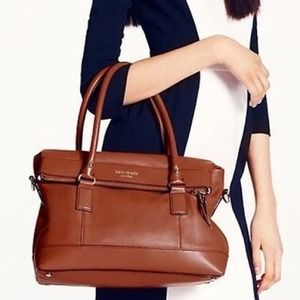 Kate Spade Freemont Place Carmen Saddle Brown Bag