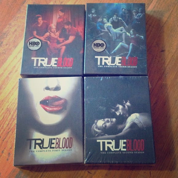 Brand new True Blood DVD box sets Season 1-4