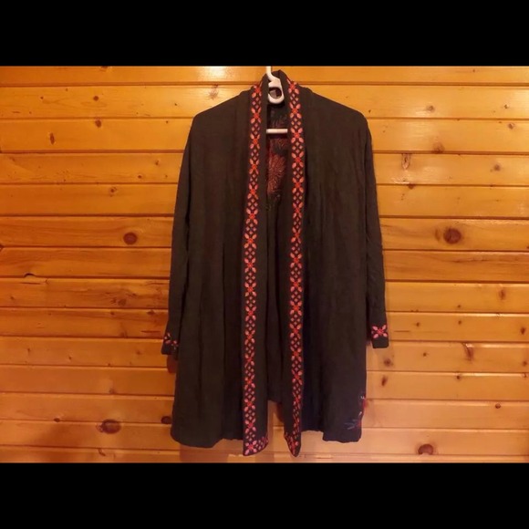 Beautifully decorated sweater