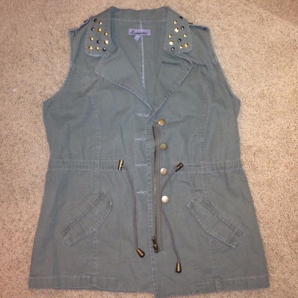 Army green vest