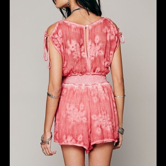 ❌Sold❌Free People Pink Juliet One Piece - Picture 3 of 4