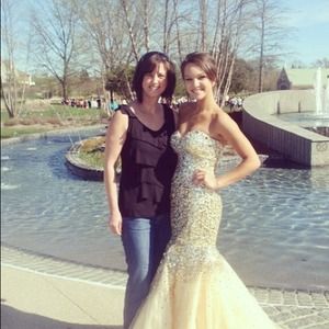 Beautiful gold dress