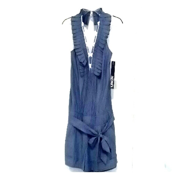 Denim Romper