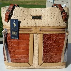 NWT Genuine U.S. Polo Assn. Tote