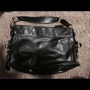 Black Coach handbag