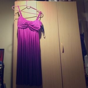 pink/purple bisou bisou elegant dress