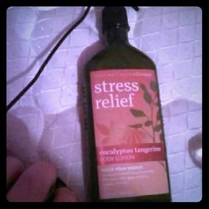 Stress relief lotion aeomatherapy