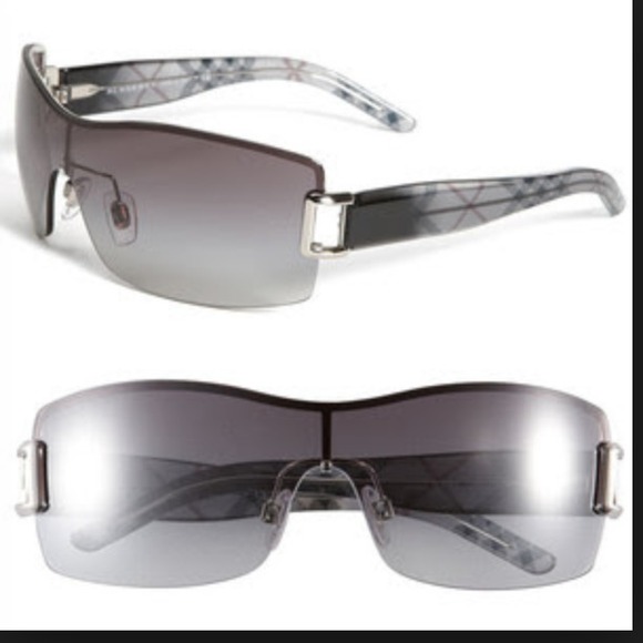 Burberry shield sunglasses