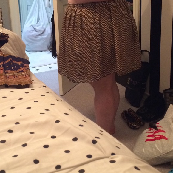 Brown anthropologie skirt - Picture 3 of 4