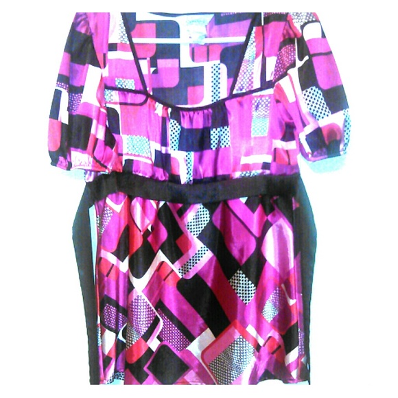 Multi color dress shirt
