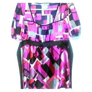 Multi color dress shirt