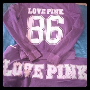 Victoria secret sweat suit