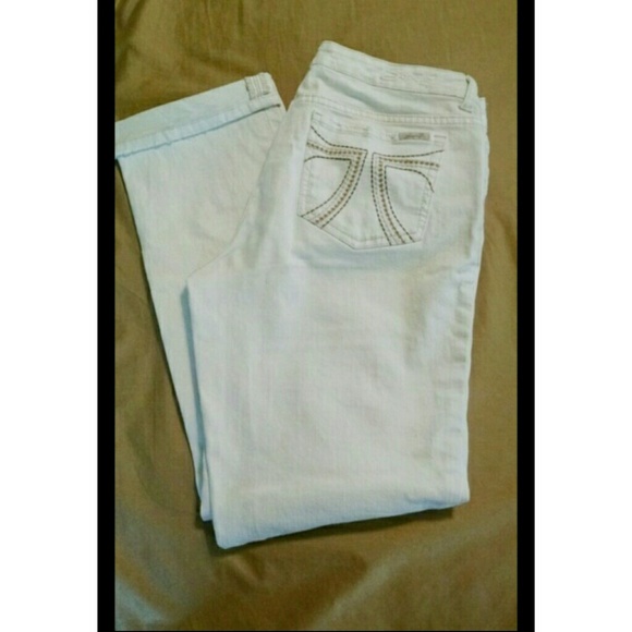 Seven White Skinny Jeans