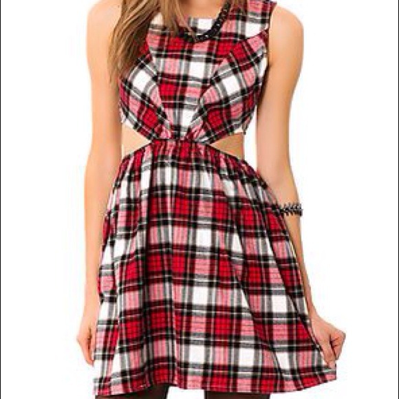 Plaid Dress- Pacsun - Picture 4 of 4
