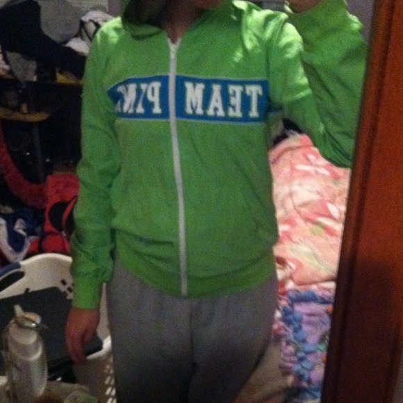 VS Pink windbreaker jacket