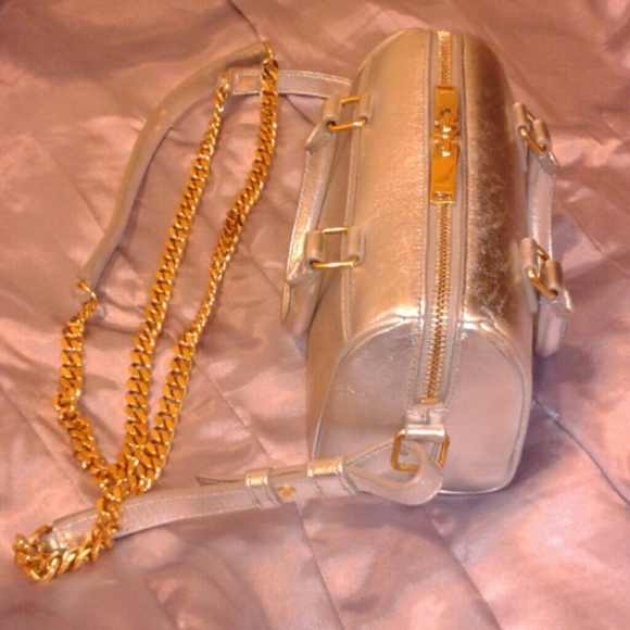 * NFS * Saint Laurent Silver 'Duffle' Bag * HP - Picture 3 of 4