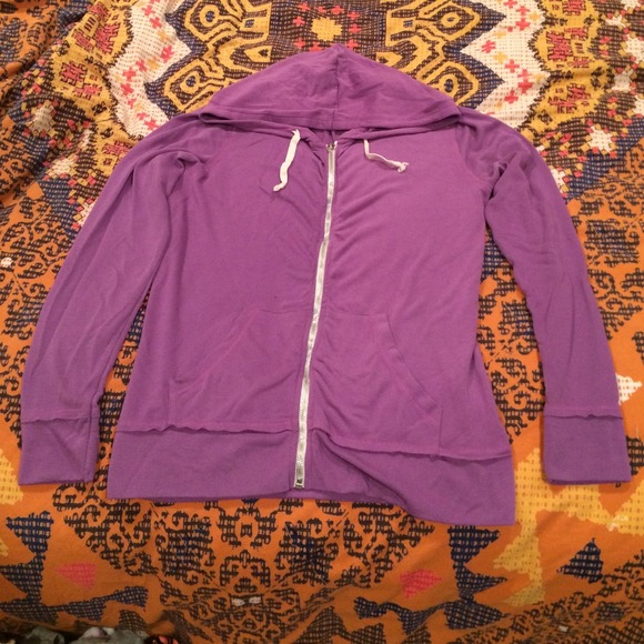 🚫SOLD🚫 Nollie PacSun Velvety Purple Hoodie - Picture 2 of 4