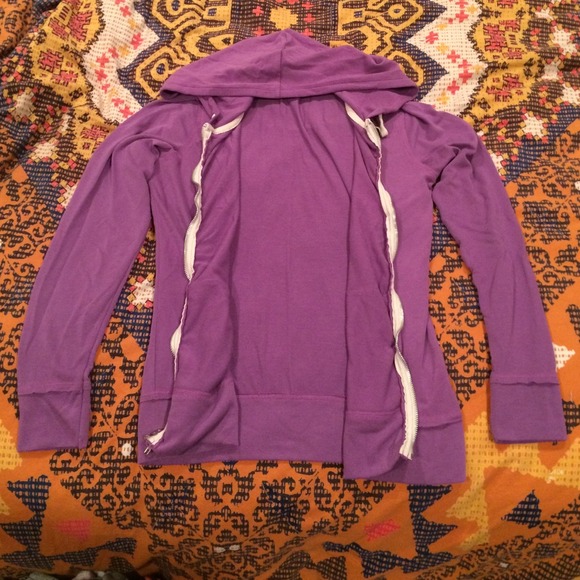 🚫SOLD🚫 Nollie PacSun Velvety Purple Hoodie - Picture 3 of 4