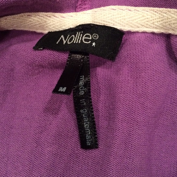 🚫SOLD🚫 Nollie PacSun Velvety Purple Hoodie - Picture 4 of 4
