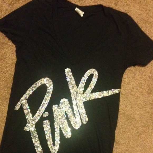 SOLD ON EBAY! Victoria's Secret Pink Sequin Shirt - Picture 1 of 1