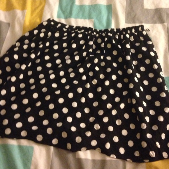 Polka dot skirt
