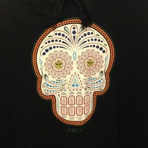 Day of the dead obey hoodie