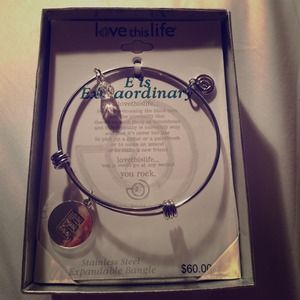 stainless steel expandable bangle