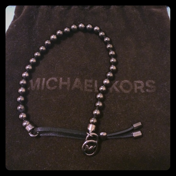 Authentic Michael Kors beaded bracelet