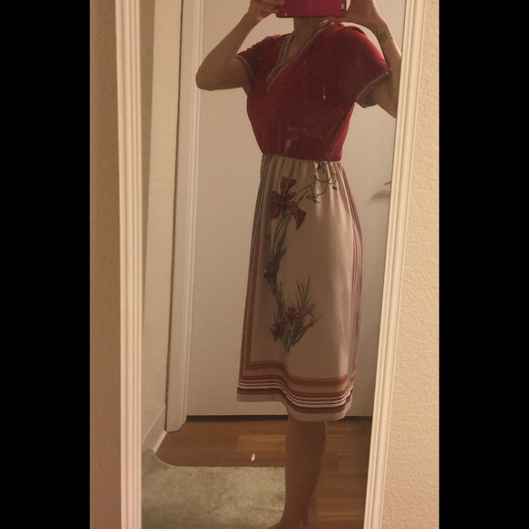 Vintage high wasted dress - Picture 4 of 4