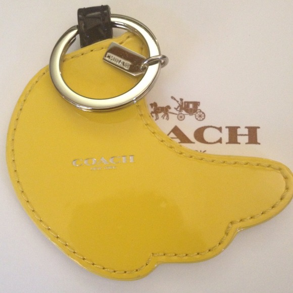Coach Bananas Keychain NWOT - Picture 2 of 4