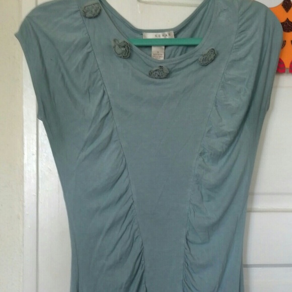 Kenar floral detailed top