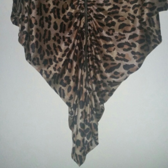 Vintage Leopard Print Cougar Top - Picture 3 of 4