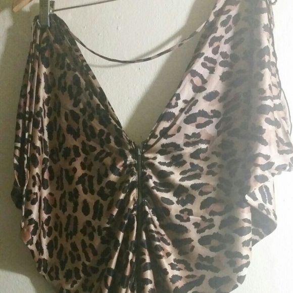 Vintage Leopard Print Cougar Top - Picture 4 of 4