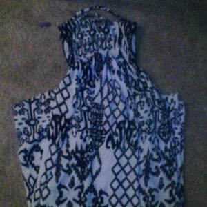 Super cute sun dress with strappy back