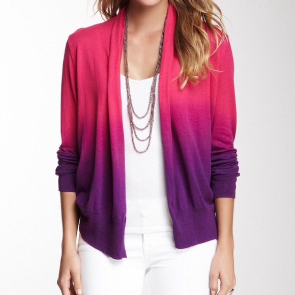 Open front cardigan