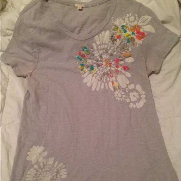 J. Crew Small Grey tshirt