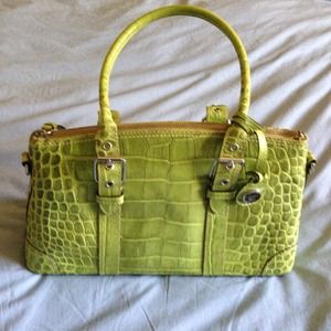 Dooney and Bourke Kiwi Nile Domed Satchel