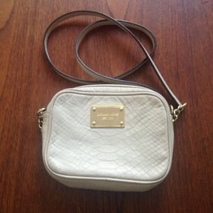 Michael Kors Snake Embossed Cross Body Bag