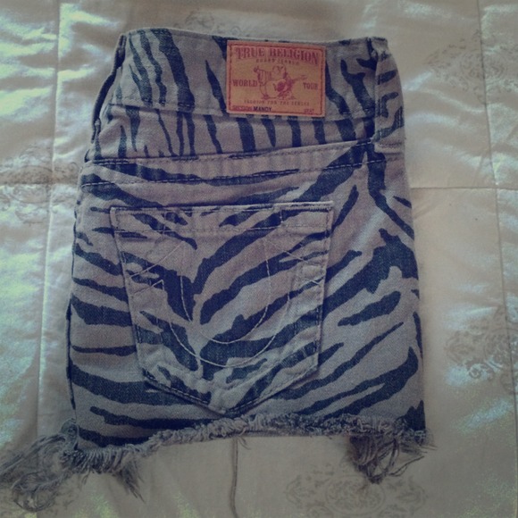 True religion jean skirt