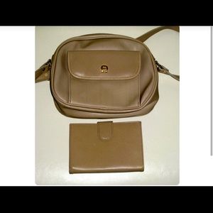 A two in one piece deal, vintage Etienne Aigner.