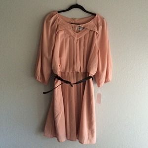 Jessica Simpson pleated dress.