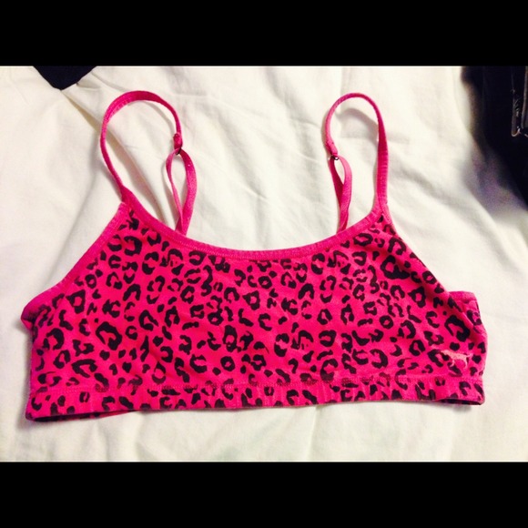 Leopard Pink Bra
