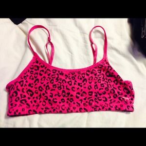 Leopard Pink Bra