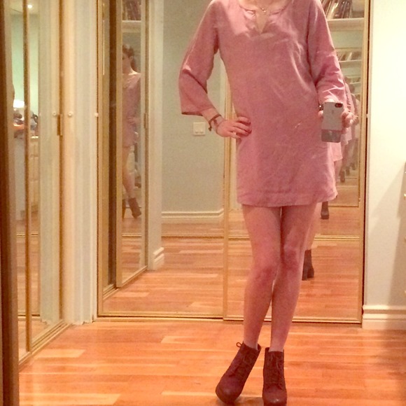 NWOT Light Pink or Mauve Tobi Tunic Dress