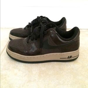 Nike AF1 woodgrains
